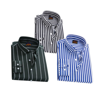 Full sleeve print shirt 3 pac combo