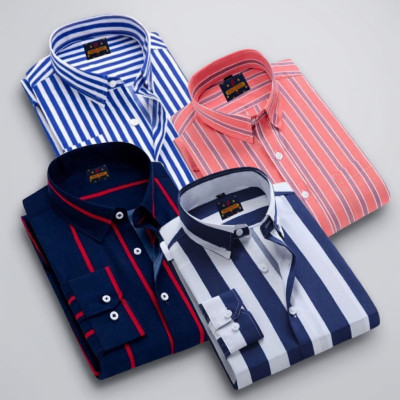 Full sleeve print shirt 4pac combo