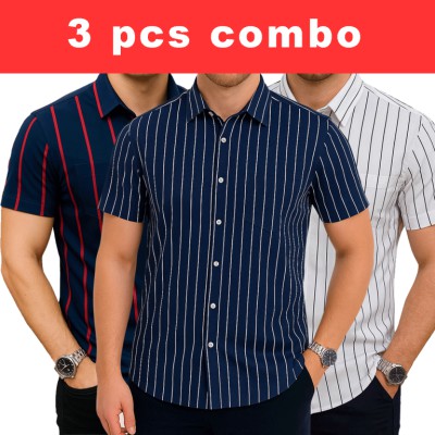 Short sleeve print hat shirt 3 pac comvo